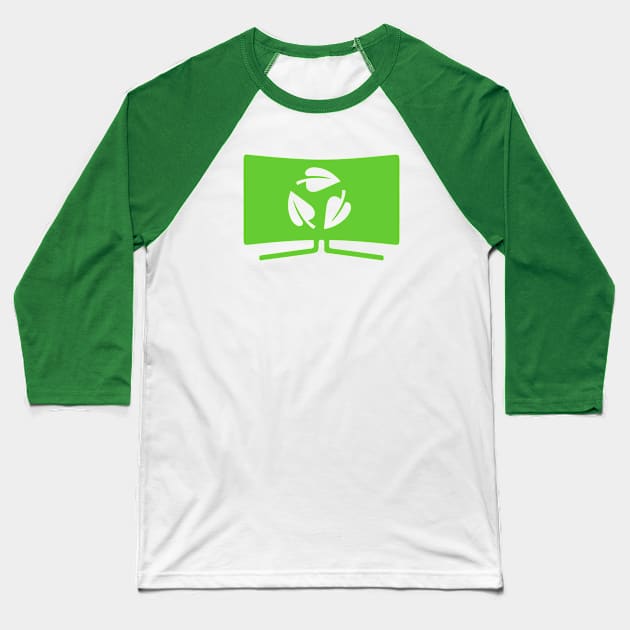 ecology tv Baseball T-Shirt by Codyaldy